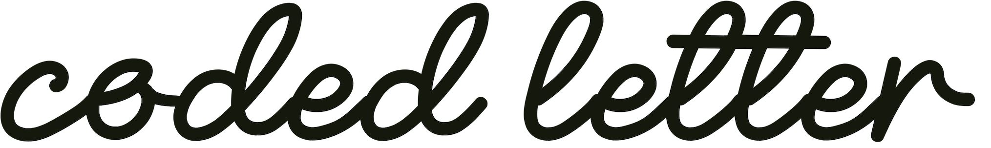 Coded letter
