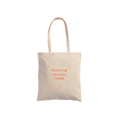 Shroom tote cotton bag